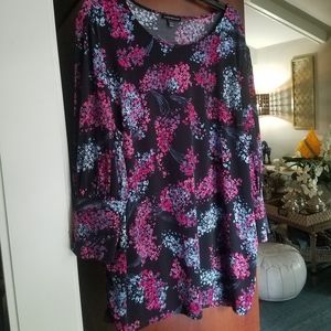 Lane Bryant floral blouse